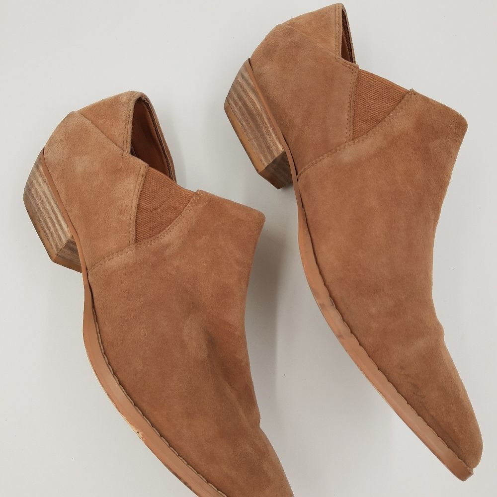 Steve Madden Ankle Booties Size 8.5 Camel Color P… - image 6